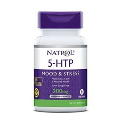 БАДы для мужчин и женщин Natrol 5-HTP 200 мг  (30 таб)