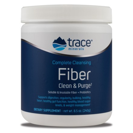 Препараты для пищеварения Trace Minerals Complete Cleansing Fiber   (240 гр)