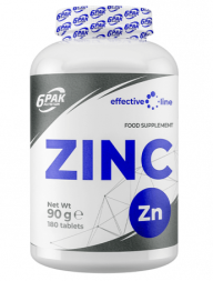 Товары для здоровья, спорта и фитнеса 6PAK Nutrition ZINC   (180 tabs)