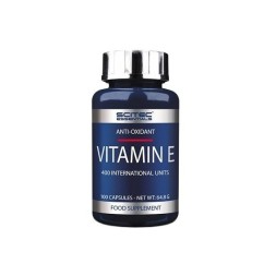 Комплексы витаминов и минералов Scitec Vitamin E  (100 капс)