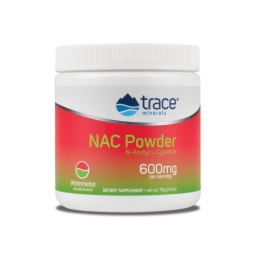 БАДы для мужчин и женщин Trace Minerals Trace Minerals NAC Powder 600 mg 75g. 