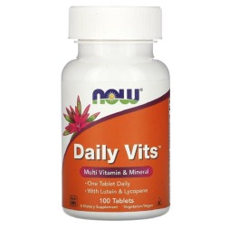 Комплексы витаминов и минералов NOW Daily Vits   (100t.)