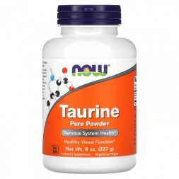 БАДы для мужчин и женщин NOW Taurine Pure Powder   (227g.)
