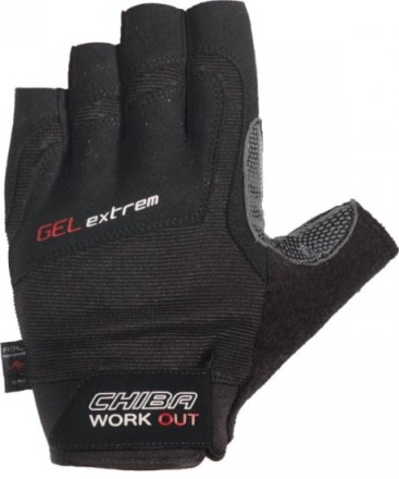 Мужские перчатки для фитнеса и тренировок CHIBA 42166 Gel Extrem   ()