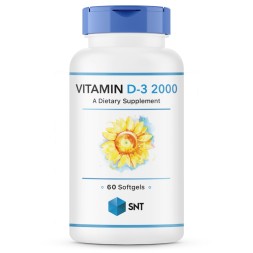 Комплексы витаминов и минералов SNT Vitamin D3 2 000 IU   (60 Softgels)