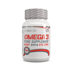 Жирные кислоты (Омега жиры) BioTech USA Omega 3  (90 капс)