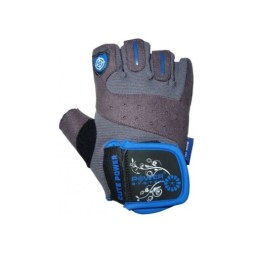 Перчатки для фитнеса и тренировок Power System PS-2560 перчатки   (Серо-голубые)