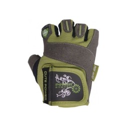 Перчатки для фитнеса и тренировок Power System PS-2560 перчатки  (Серо-зеленые)