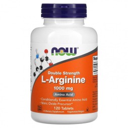 Спортивное питание NOW L-Arginine 1000mg   (120 таб)