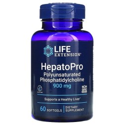 БАДы для мужчин и женщин Life Extension Life Extension HepatoPro 900 mg 60 softgels  (60 Softgels)