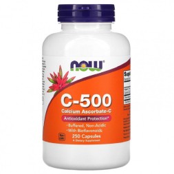 Комплексы витаминов и минералов NOW C-500 Calcium Ascorbate-C  (250c.)
