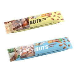 Протеиновые батончики и шоколад ProteinRex Nuts Bar   (40g.)