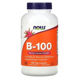 Комплексы витаминов и минералов NOW B-100   (250 vcaps)