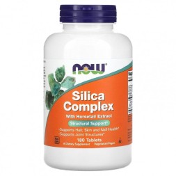 Комплексы витаминов и минералов NOW NOW Silica Complex 180 tabs  (180 tabs)