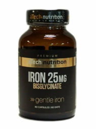 Минералы THORNE Iron Bisglycinate 25 mg   (60 caps.)