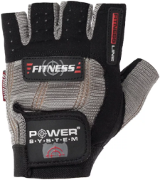 Перчатки для фитнеса и тренировок Power System PS-2300  (черные)