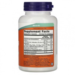 Комплексы витаминов и минералов NOW Cal-Mag Caps  (120 капс)