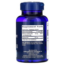 Комплексы витаминов и минералов Life Extension Benfotiamine with Thiamine 100 mg   (120 vcaps)