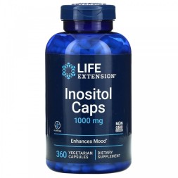 Комплексы витаминов и минералов Life Extension Inositol 1000 mg   (360 капс)