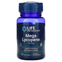 БАДы для мужчин и женщин Life Extension Mega Lycopene 15 mg   (90 softgels)