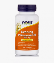 БАДы для мужчин и женщин NOW Evening Primrose Oil 500 mg   (100 softgels)